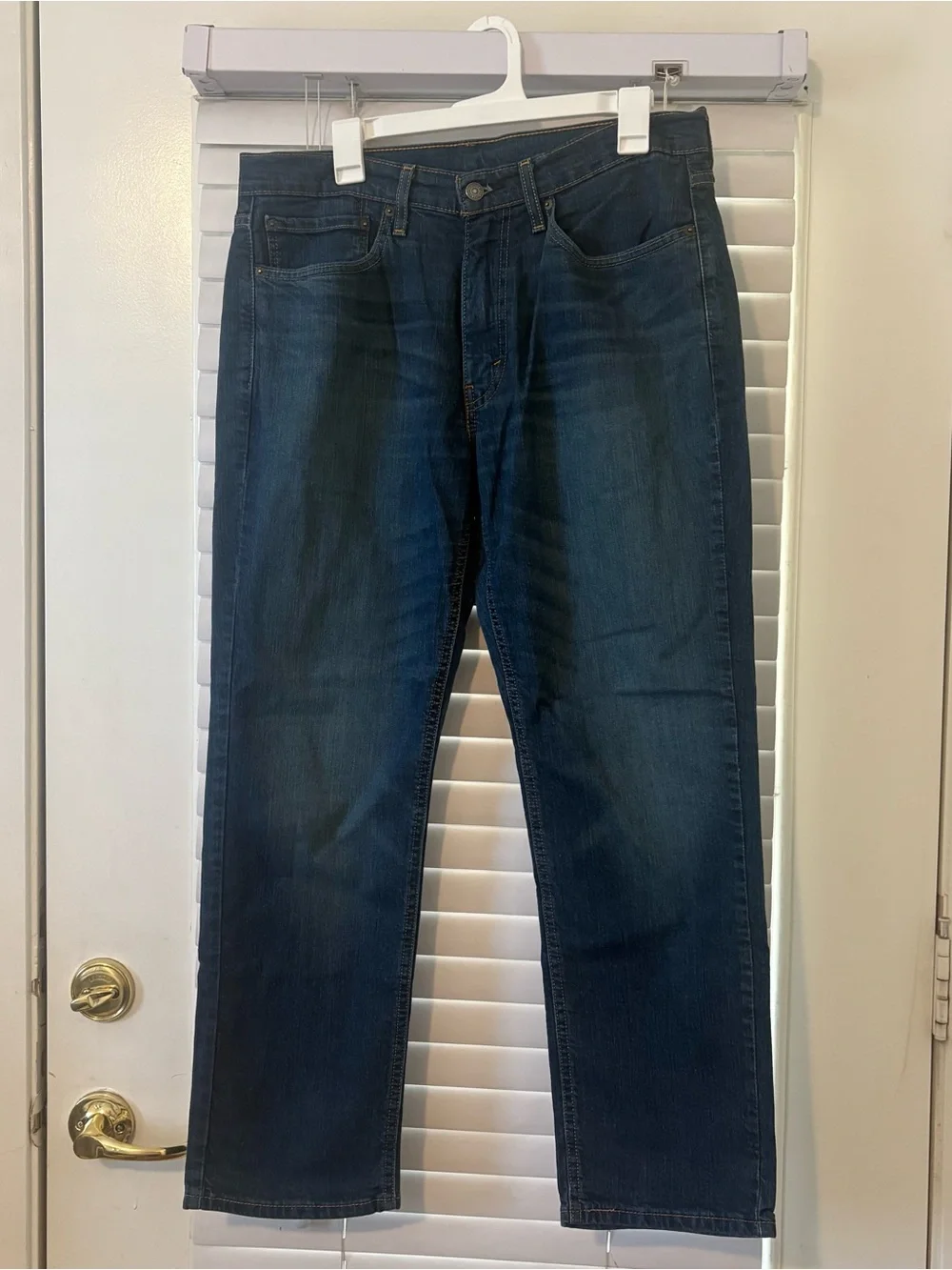 Levi’s 541 Athletic Fit Men’s Jeans W34 L30 Dark Wash Straight Taper Denim